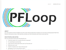 Tablet Screenshot of pfloop.com